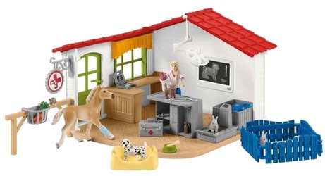Schleich Veterinary Practice with Pets (42502) Schleich Veterinary Practice with Pets (42502)