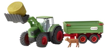 Schleich Tractor with trailer (42379) Schleich Tractor with trailer (42379)