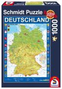 Schmidt Spiele Germany map puzzle Schmidt Spiele Germany map puzzle