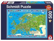 Schmidt Spiele Puzzle Discover Europe Schmidt Spiele Puzzle Discover Europe