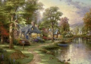 Schmidt Spiele Puzzle Thomas Kinkade At the Lake Schmidt Spiele Puzzle Thomas Kinkade At the Lake