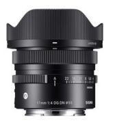 Sigma Contemporary 17 mm F4 DG DN Sigma Contemporary 17 mm F4 DG DN