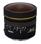 Sigma EX8 /3.5 DG Circular Fisheye Sigma EX8 /3.5 DG Circular Fisheye