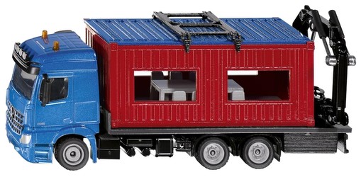 Siku Truck with construction container (3556) Siku Truck with construction container (3556)