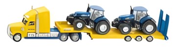 Siku Truck with New Holland tractor 1805 Siku Truck with New Holland tractor 1805