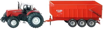 Siku Massey Ferguson with trailer 1844 Siku Massey Ferguson with trailer 1844
