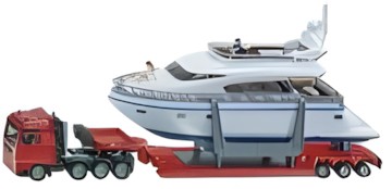 Siku Heavy transport with yacht 1849 Siku Heavy transport with yacht 1849