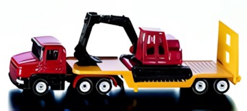 Siku Low loader with excavator 1611 Siku Low loader with excavator 1611