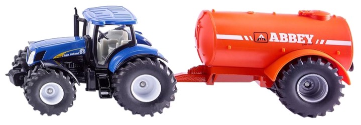 Siku Tractor with single-axle slurry tank (1945) Siku Tractor with single-axle slurry tank (1945)