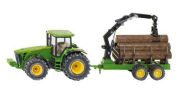 Siku Tractor with forestry trailer 1954 Siku Tractor with forestry trailer 1954