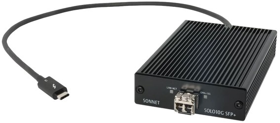 Sonnettech Solo 10G SFP+ Thunderbolt 3 Sonnettech Solo 10G SFP+ Thunderbolt 3