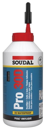Soudal Wood glue Pro 30D 750 g Soudal Wood glue Pro 30D 750 g