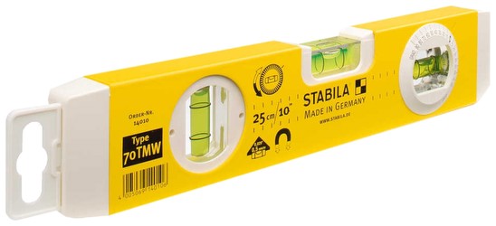 Stabila Spirit level 70TMW 25 cm (14010) Stabila Spirit level 70TMW 25 cm (14010)