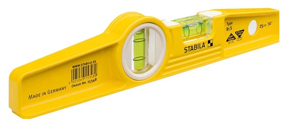 Stabila Spirit level 81 S 25 cm (02501) Stabila Spirit level 81 S 25 cm (02501)