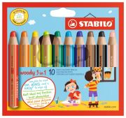 Stabilo Woody 3 in 1 10er (880/10) Stabilo Woody 3 in 1 10er (880/10)