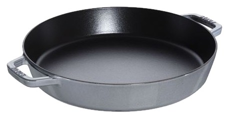 Staub Frying pan with 2 handles 34 cm Staub Frying pan with 2 handles 34 cm