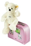 Steiff Teddy Bear Lotte with Suitcase Steiff Teddy Bear Lotte with Suitcase