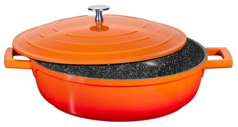 Stoneline Roaster with aluminum cast lid 28 cm Stoneline Roaster with aluminum cast lid 28 cm