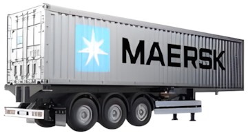 Tamiya Container semi-trailer Maersk Tamiya Container semi-trailer Maersk