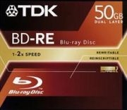 TDK BD-RE Blu-ray 50GB TDK BD-RE Blu-ray 50GB