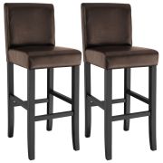 TecTake bar stool made of artificial leather set of 2 TecTake bar stool made of artificial leather set of 2