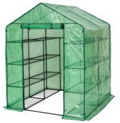 tectake Polyethylene greenhouse 143 x 143 x 195 cm (401860) tectake Polyethylene greenhouse 143 x 143 x 195 cm (401860)