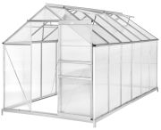 TecTake Greenhouse with Foundation 375 x 185 x 195 cm TecTake Greenhouse with Foundation 375 x 185 x 195 cm