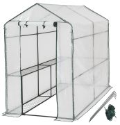 tectake Greenhouse with tarpaulin tectake Greenhouse with tarpaulin