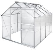 TecTake Greenhouse without Foundation 250 x 185 x 195 cm TecTake Greenhouse without Foundation 250 x 185 x 195 cm