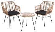tectake Molfetta Rattan Seating Set (403558) tectake Molfetta Rattan Seating Set (403558)