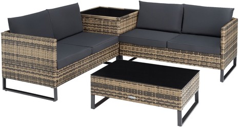 TecTake Rattan Lounge Ostuni TecTake Rattan Lounge Ostuni