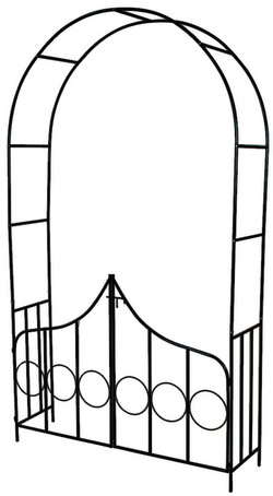 TecTake Rose Arch with Door 240 cm TecTake Rose Arch with Door 240 cm
