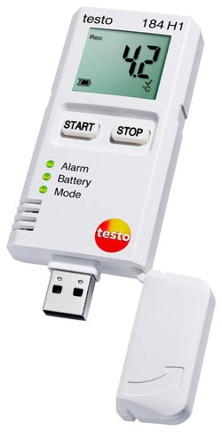 Testo 184 H1 - Data Logger Humidity and Temperature (0572 1845) Testo 184 H1 - Data Logger Humidity and Temperature (0572 1845)