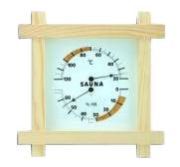 TFA Sauna Hygrometer 40.1008 TFA Sauna Hygrometer 40.1008