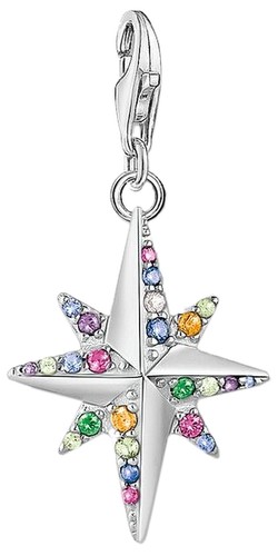 Thomas Sabo Charm Pendant Colored Star (1817-342-7) Thomas Sabo Charm Pendant Colored Star (1817-342-7)