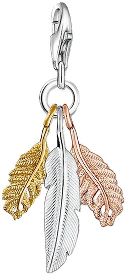 Thomas Sabo Charm pendant feather silver (1010-431-12) Thomas Sabo Charm pendant feather silver (1010-431-12)