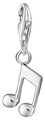 Thomas Sabo Charm pendant note silver (0846-001-12) Thomas Sabo Charm pendant note silver (0846-001-12)