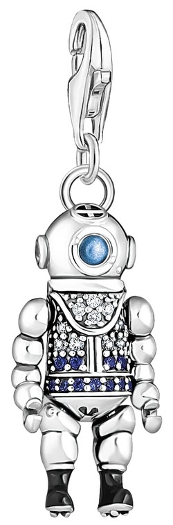 Thomas Sabo Charm Pendant Diver Silver (1896-644-7) Thomas Sabo Charm Pendant Diver Silver (1896-644-7)