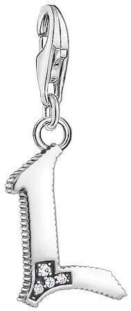 Thomas Sabo Charm pendant letter L silver (1592-643-21) Thomas Sabo Charm pendant letter L silver (1592-643-21)