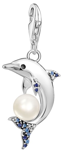 Thomas Sabo Charm Pendant Dolphin with Pearl Silver (1889-664-7) Thomas Sabo Charm Pendant Dolphin with Pearl Silver (1889-664-7)