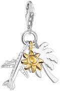 Thomas Sabo Charm Pendant Palm Tree, Sun, Airplane (1430-413-21) Thomas Sabo Charm Pendant Palm Tree, Sun, Airplane (1430-413-21)