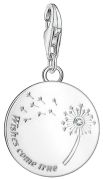Thomas Sabo Charm Pendant Dandelion WISHES COME TRUE silver (1457-051-21) Thomas Sabo Charm Pendant Dandelion WISHES COME TRUE silver (1457-051-21)