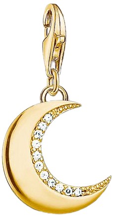 Thomas Sabo Charm pendant protective moon white (1500-414-14) Thomas Sabo Charm pendant protective moon white (1500-414-14)