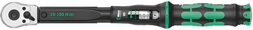 Wera Click-Torque C 2 Torque Wrench with Reversible Ratchet Wera Click-Torque C 2 Torque Wrench with Reversible Ratchet