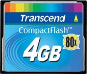 Transcend CompactFlash 80x 4GB Transcend CompactFlash 80x 4GB