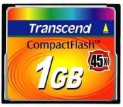 Transcend CompactFlash 45x 1GB Transcend CompactFlash 45x 1GB