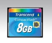 Transcend CompactFlash 80x 8GB Transcend CompactFlash 80x 8GB