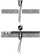 Trix Lighting fixture for switch lantern 66740 Trix Lighting fixture for switch lantern 66740