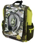 Trust Combat 12 Inch Netbook Backpack with Mouse and Headset Trust Combat 12 Inch Netbook Backpack with Mouse and Headset