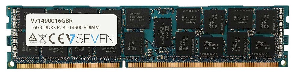 V7 DDR3-1866 16GB REG Server Memory (V71490016GBR) V7 DDR3-1866 16GB REG Server Memory (V71490016GBR)